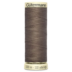 100 metre spool of Gutermann Sew-all Sewing Thread in 439 Taupe