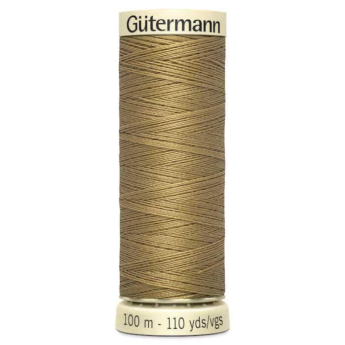 100 metre spool of Gutermann Sew-all Sewing Thread in 453 Cappuccino