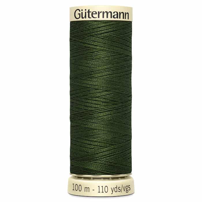 100 metre spool of Gutermann Sew-all Sewing Thread in 597 Hunter Green
