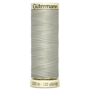 100 metre spool of Gutermann Sew-all Sewing Thread in 633 Mushroom