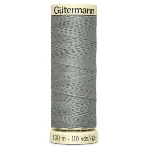 100 metre spool of Gutermann Sew-all Sewing Thread in 634 Flint Grey