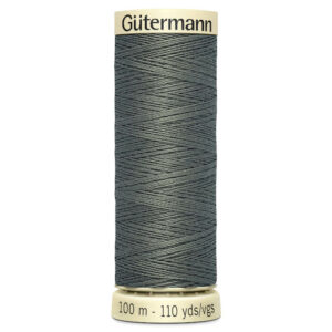 100 metre spool of Gutermann Sew-all Sewing Thread in 635 Light Ash Grey