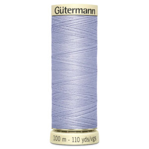 100 metre spool of Gutermann Sew-all Sewing Thread in 656 Feather Grey