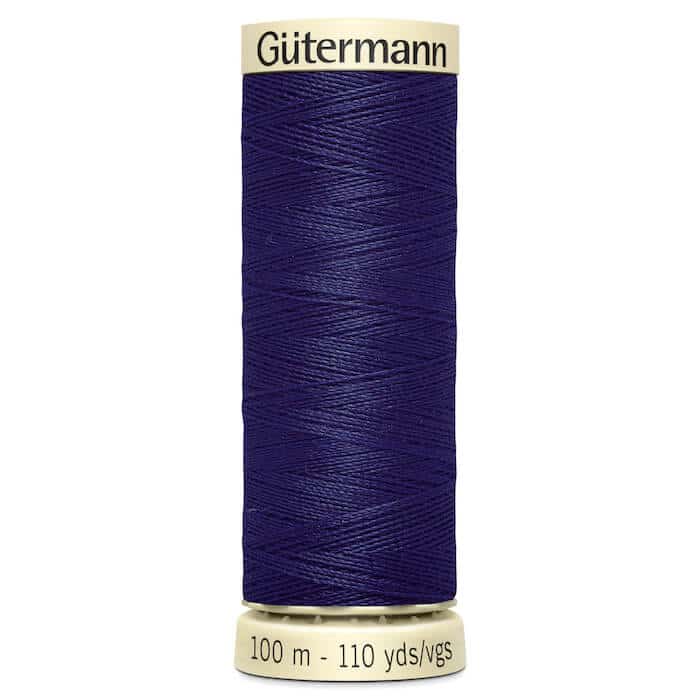 100 metre spool of Gutermann Sew-all Sewing Thread in 066 Dark Blue