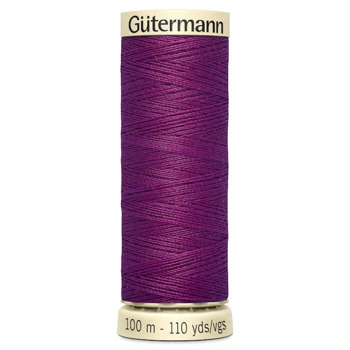 100 metre spool of Gutermann Sew-all Sewing Thread in 718 Grape