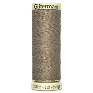 100 metre spool of Gutermann Sew-all Sewing Thread in 724 Pebble