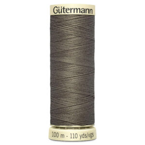 100 metre spool of Gutermann Sew-all Sewing Thread in 727 Ash