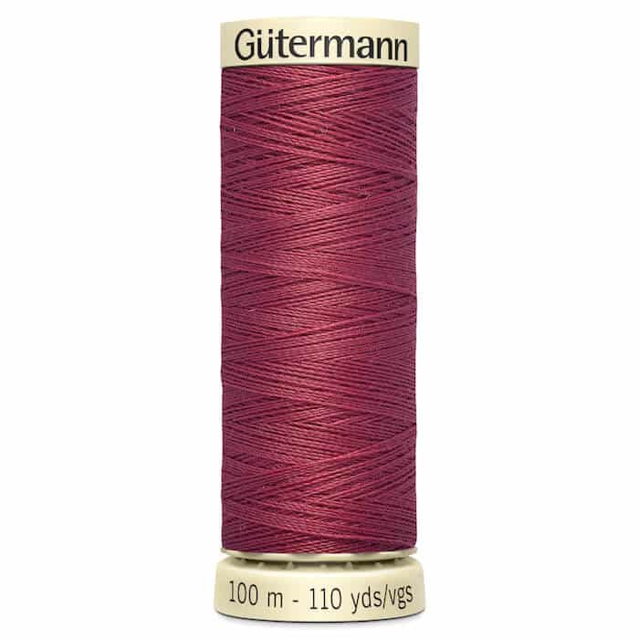 100 metre spool of Gutermann Sew-all Sewing Thread in 730 Lipstick Pink