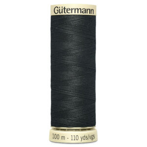 100 metre spool of Gutermann Sew-all Sewing Thread in 755 Charcoal