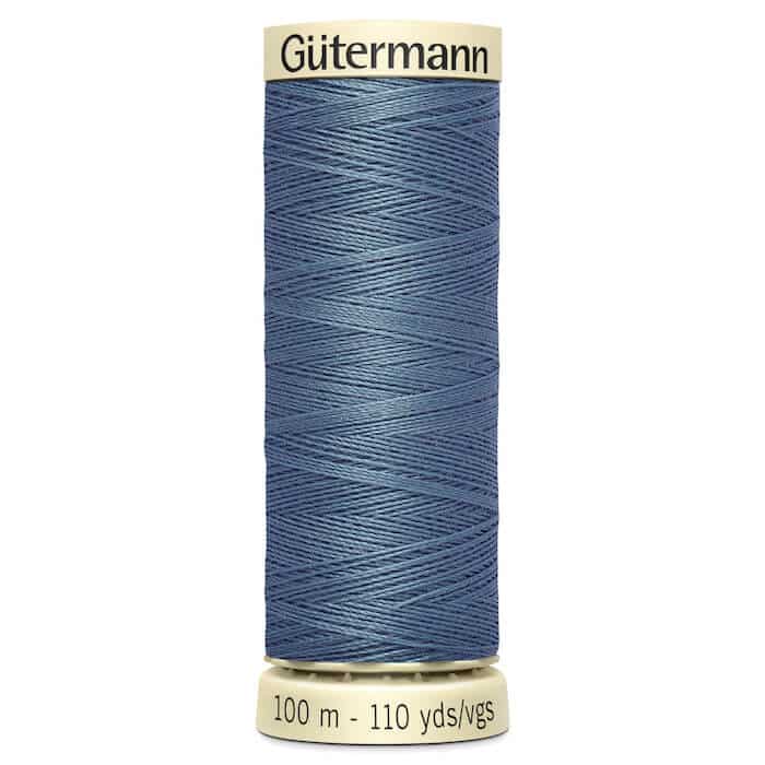 100 metre spool of Gutermann Sew-all Sewing Thread in 076 Porpoise