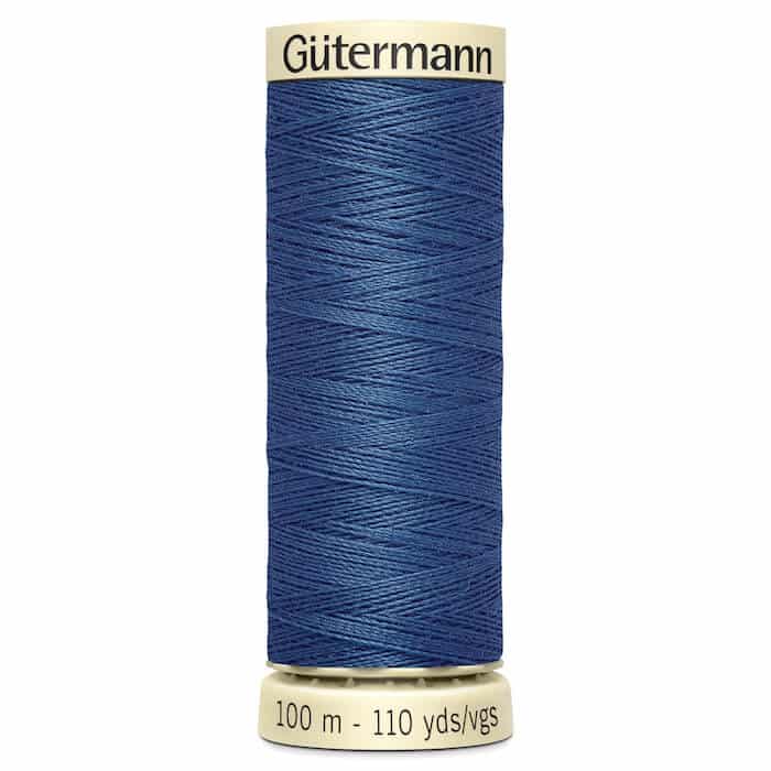 100 metre spool of Gutermann Sew-all Sewing Thread in 786 Prussian Blue