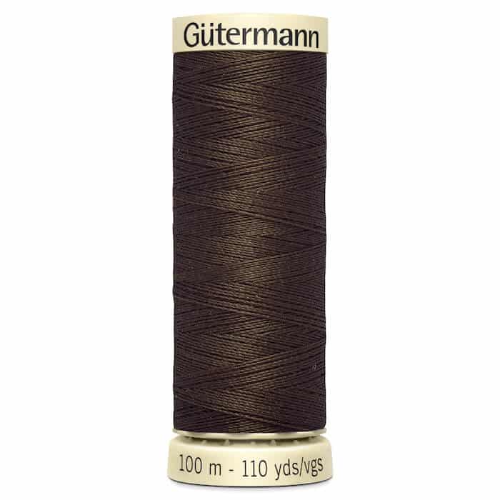100 metre spool of Gutermann Sew-all Sewing Thread in 817 Mocha