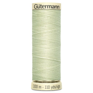 100 metre spool of Gutermann Sew-all Sewing Thread in 818 Light Patina Green