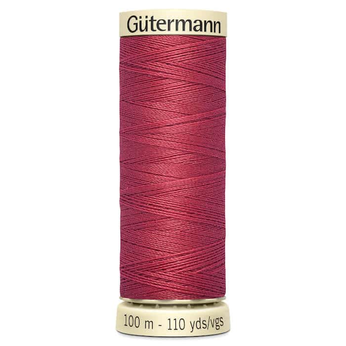 100 metre spool of Gutermann Sew-all Sewing Thread in 082 Vintage Claret