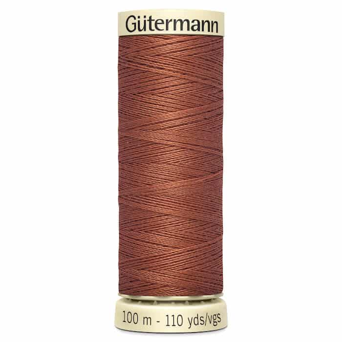 100 metre spool of Gutermann Sew-all Sewing Thread in 847 Sedona Clay