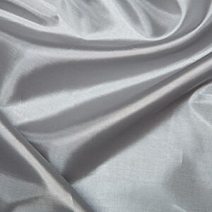 Habotai Dress Jacket Lining Material in Pale Silver Grey