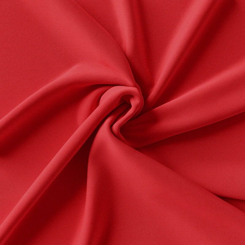 Royal Antistatic Dress Jacket Lining Material in Red