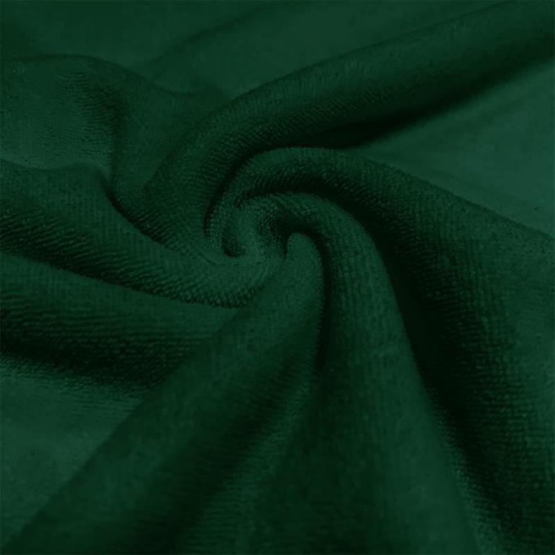 Fine Terry Bouclette Jersey Towelling & Dressmaking Fabric in Pine