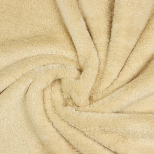 Stunning Soft Pile Faux Fur in Soft Camel