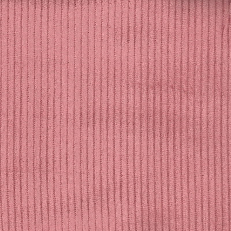 Washed Corduroy Jumbo Cord Fabric with 4.5 Wale in  Old Rose 42