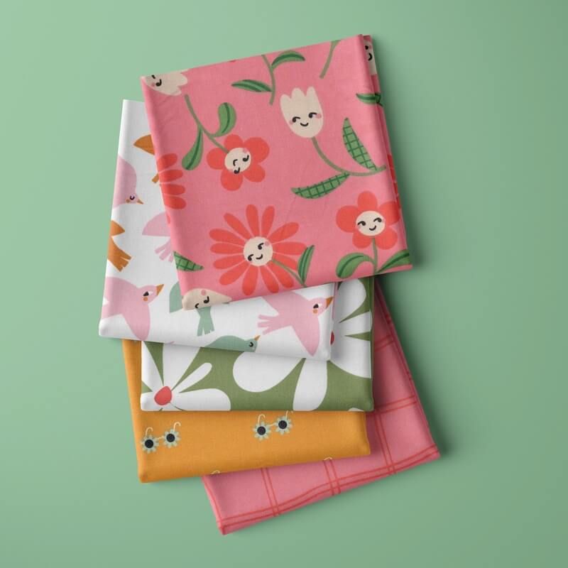 lisa children's cotton fabric bundle