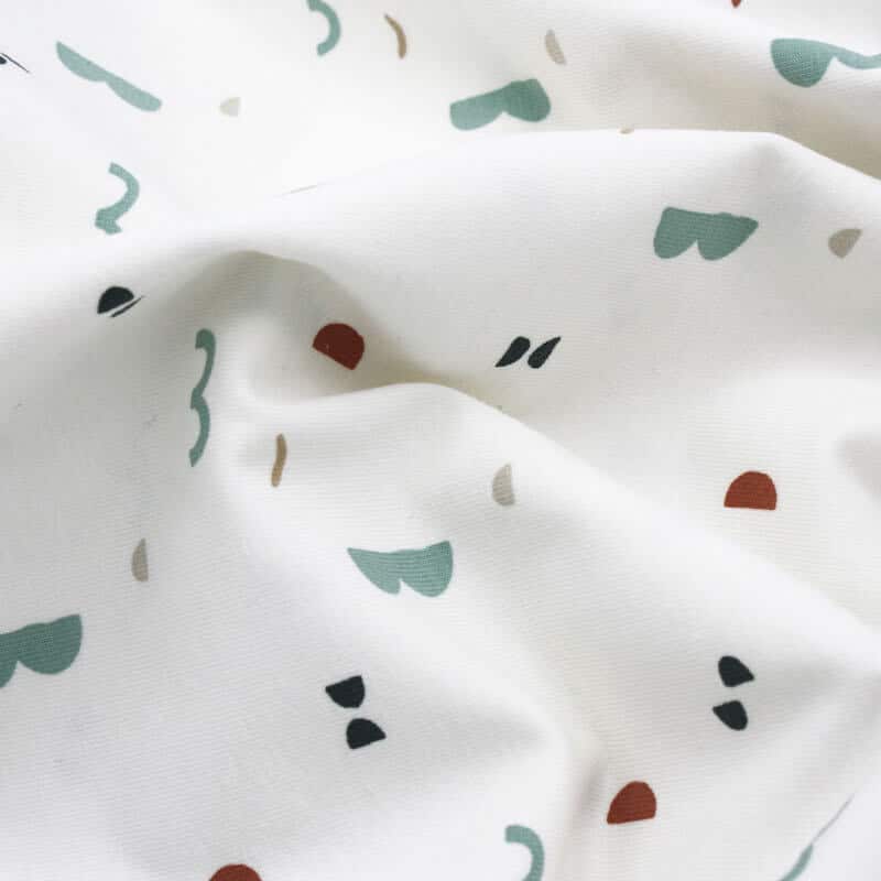 Desert humps print jersey from the Poterie collection - Domotex cotton fabrics