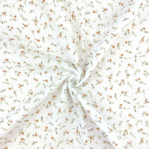 janet small floral cotton double gauze Iage 2 | Higgs and Higgs