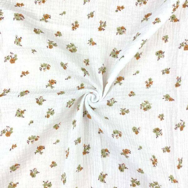 hope small floral cotton double gauze Image 2 | Higgs and Higgs