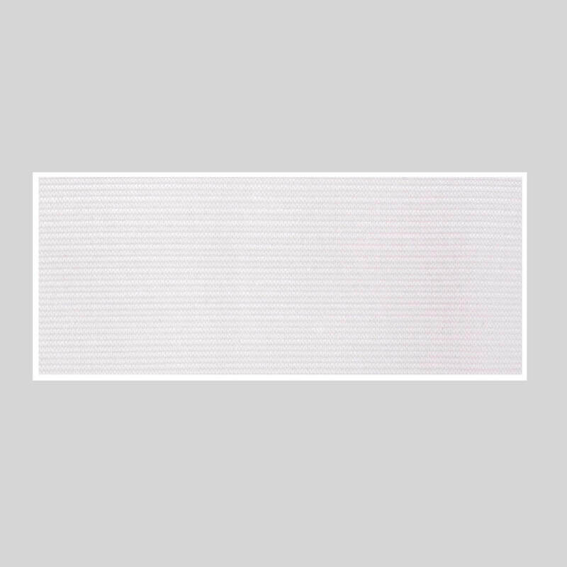 5cm Wide Waistband Woven Elastic in White