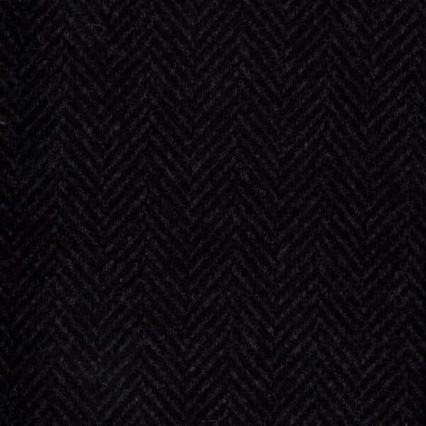 british wool tweed suiting black and grey
