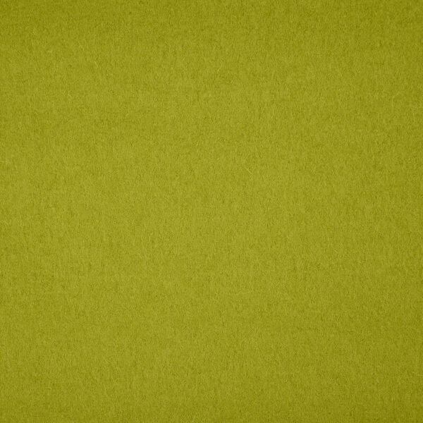 Luxury Australian boiled wool coating fabric plain colour - Lime