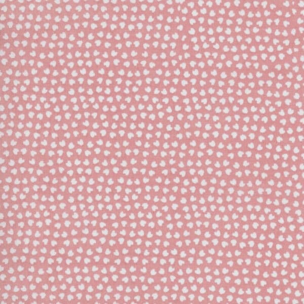 Milly pink reversible quilted printed cotton fabric Image 5