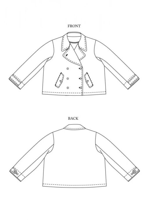 Merchant and Mills Pattern – Denham Jacket – Intermediate 6 - 18 Image 3