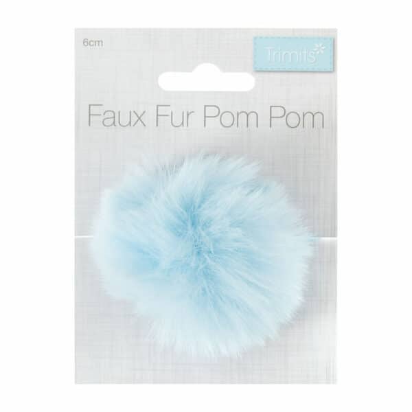 faux fur pom pom cards image 6
