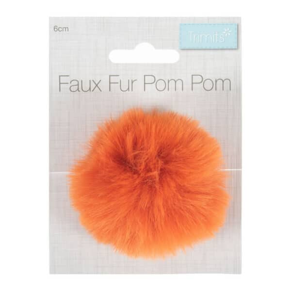 faux fur pom pom cards image 5
