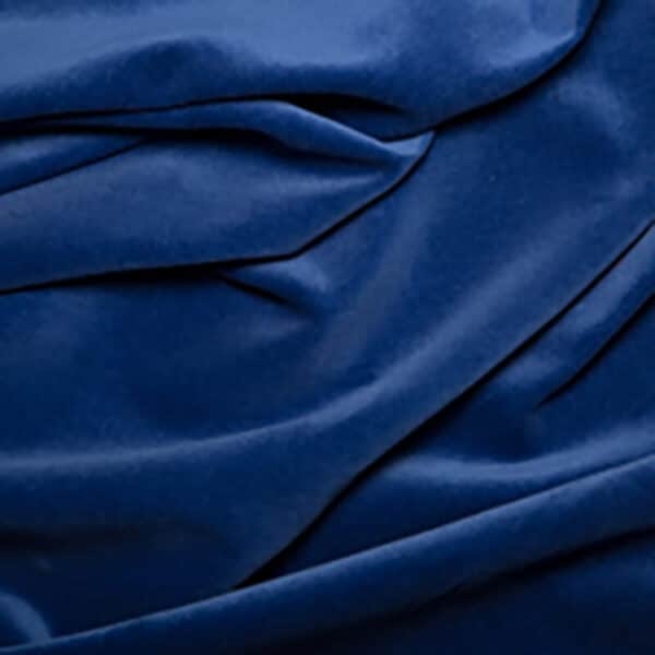 100% cotton velvet royal blue Image 3