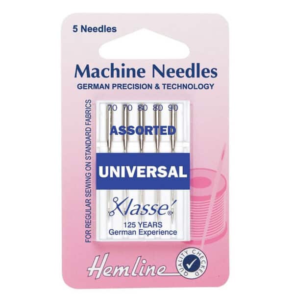 5 assorted klasse needles