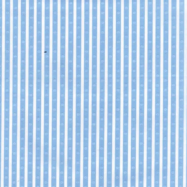 ex designer cotton shirting blue stripe flat image