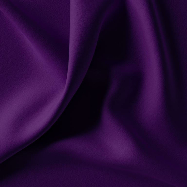 French Plain 100% Cotton Jersey Dress Fabric in Violet