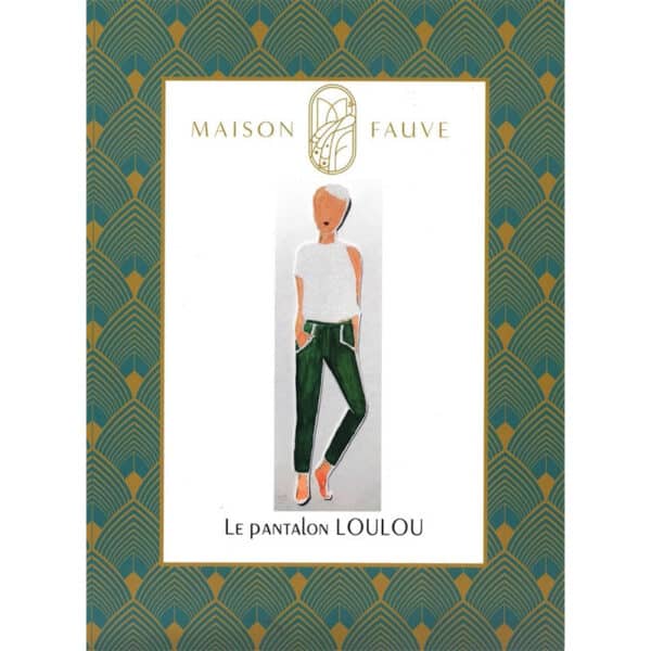 maison fauve sewing pattern loulou trousers