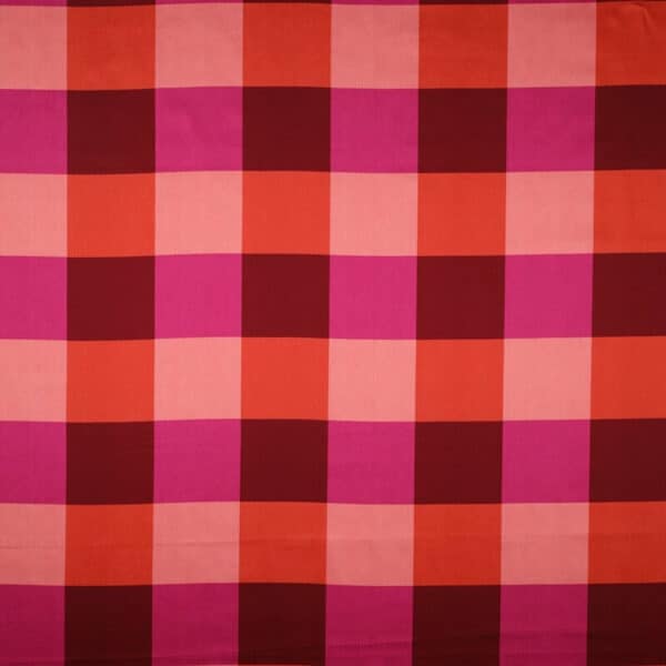 Flat image of square blocks patterned Nerida Hansen Fabric