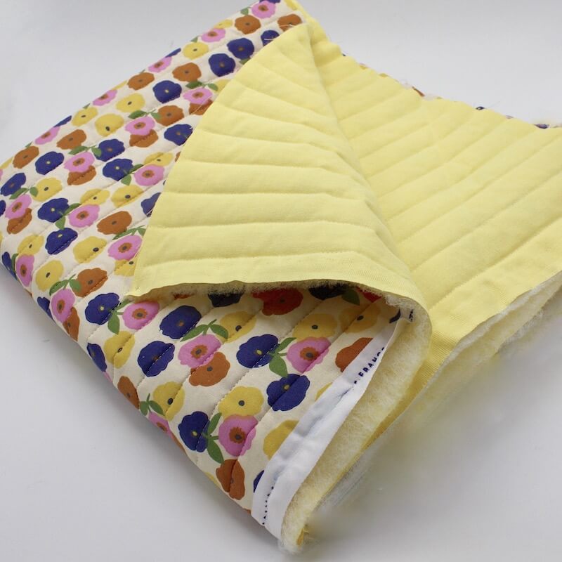 Double Sided Quilted Cotton - Pinchi Yellow 12 IMAGE 1