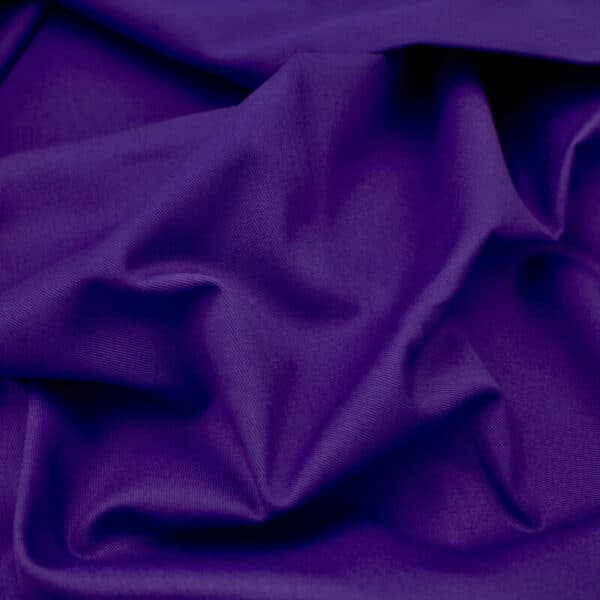 cotton gabardine twill trouser jacket fabric in purple 2