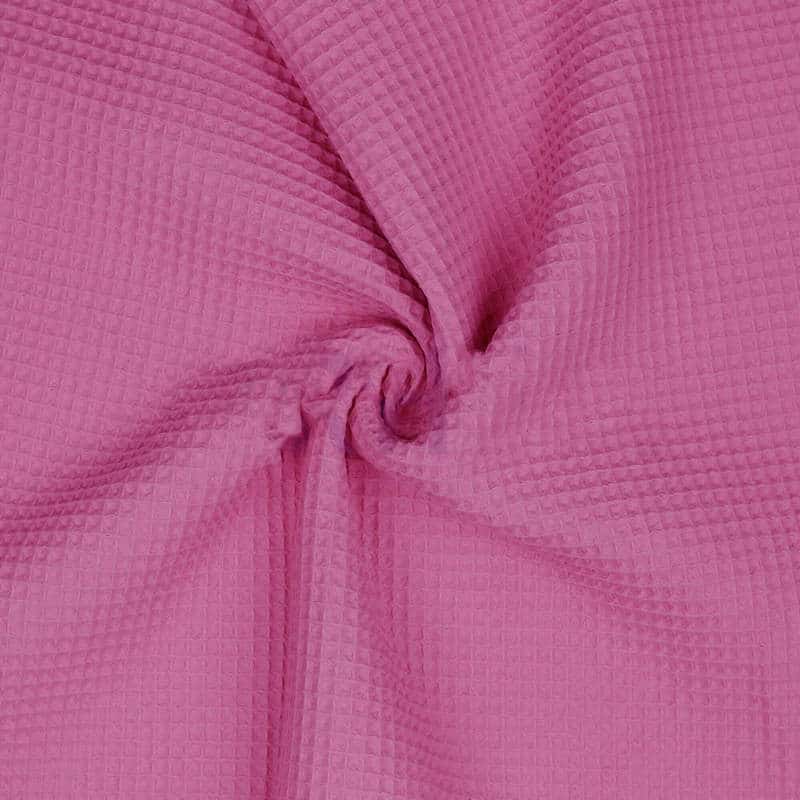 cotton waffle honeycomb towelling fabric in lots of colours 1