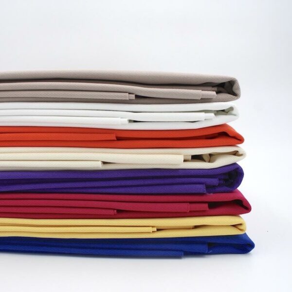 pile cotton gabardine twill fabric in assorted colours 2