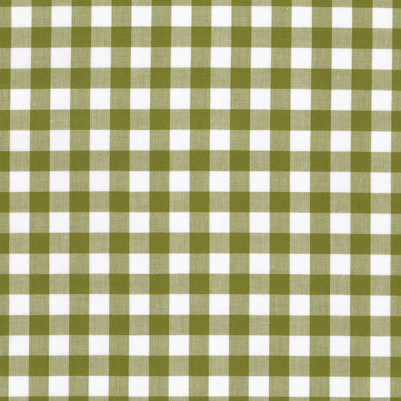100% cotton classics fabric with 9mm gingham pattern in sage