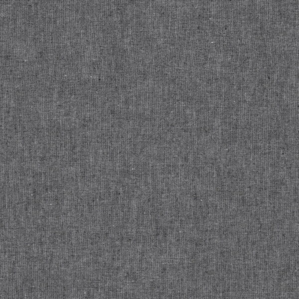 100% cotton classics fabric with plain chambray pattern in black