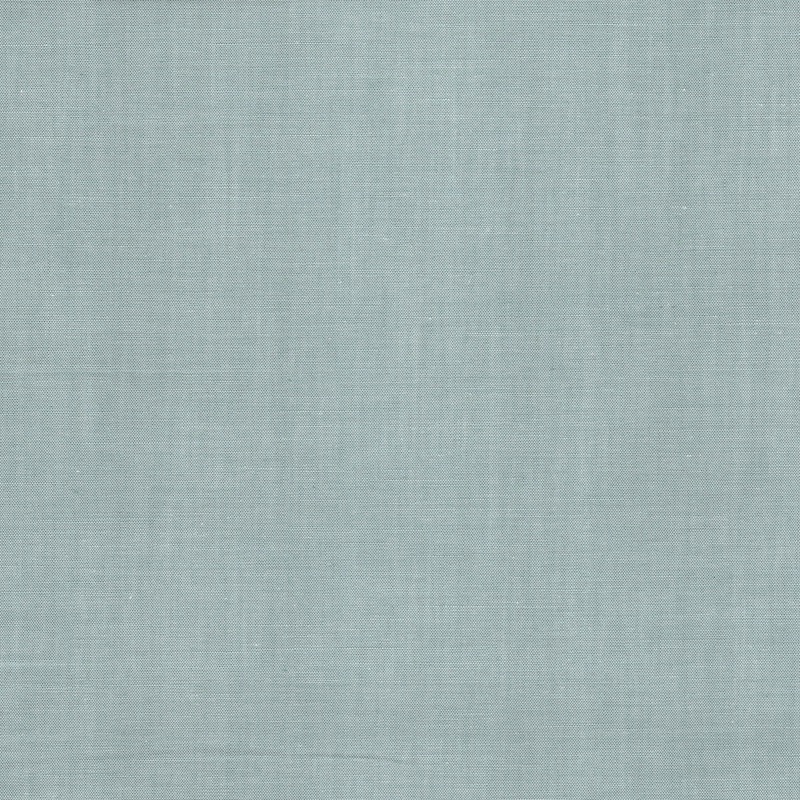 100% cotton classics fabric with plain chambray pattern in duck egg