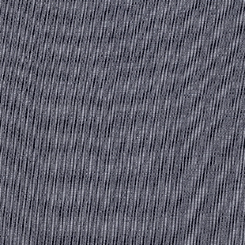 100% cotton classics fabric with plain chambray pattern in navy