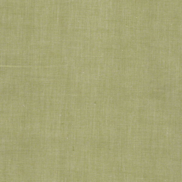 100% cotton classics fabric with plain chambray pattern in sage